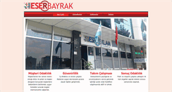 Desktop Screenshot of eserbayrak.com